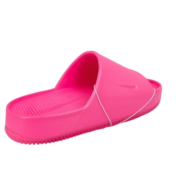 Nike Women's Calm Slide SE Hyper Pink Logo Slip-on Sandals Size 11 NWOB - Picture 9 of 12